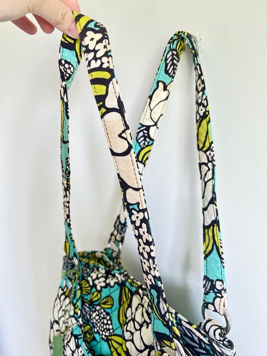 Vera Bradley Sweetheart Shoulder Bag in Island Blooms pattern 4