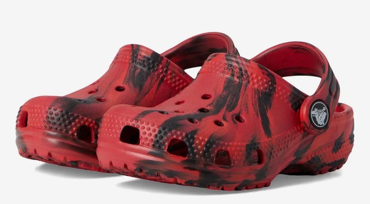 Crocs Classic Marbled Clog - Toddler Kids Pepper/Black Size C6 *NEW* 4