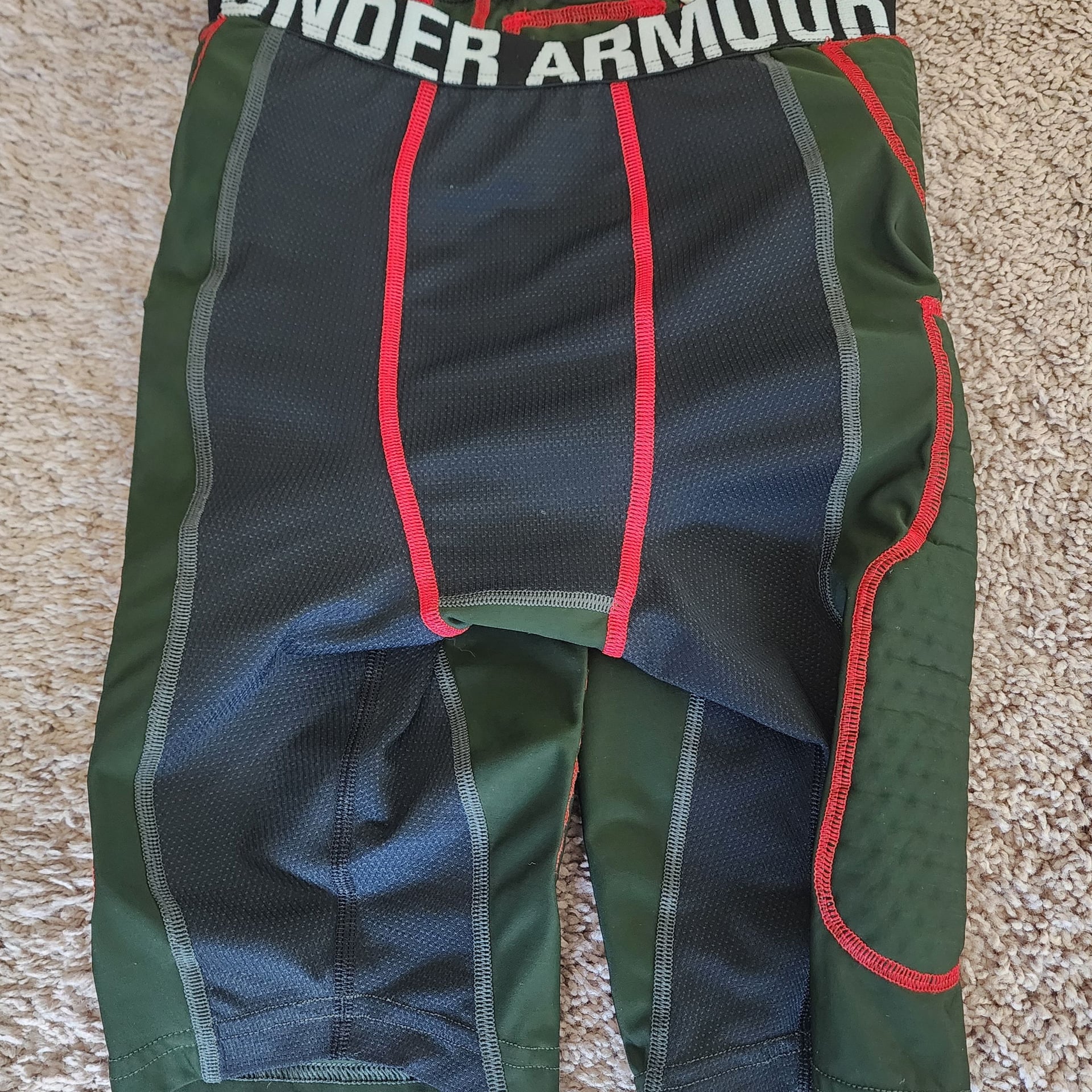 Under Armour HeatGear Youth Padded Baseball Sliding Shorts 2
