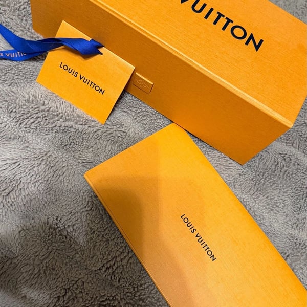 Louis Vuitton Empty Perfume Gift Box Set – Complete Packaging – Excellent Condition