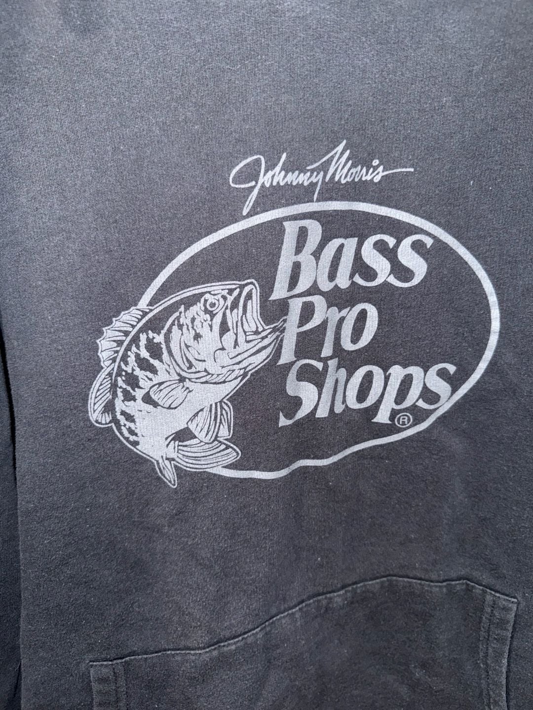 Johnny Morris Bass Pro Shops Vintage Wash Pullover Hoodie 4