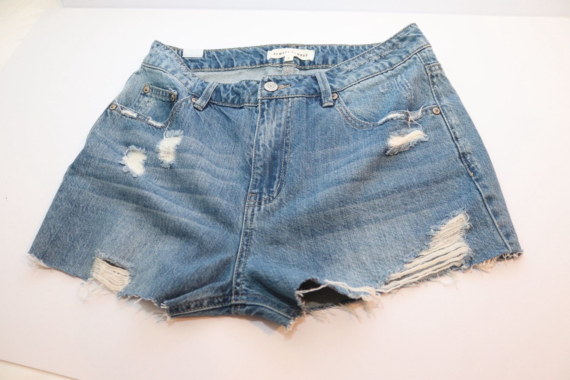 Almost Famous Distressed denim Cutoff Shorts 3