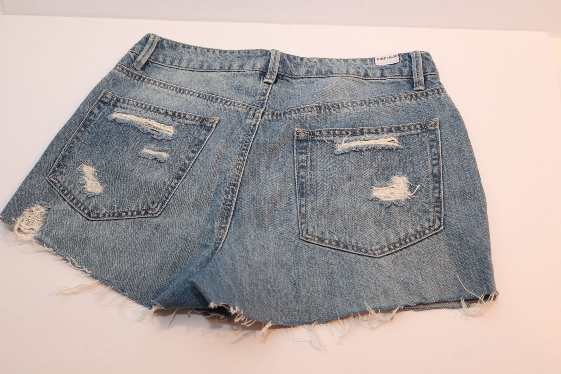 Almost Famous Distressed denim Cutoff Shorts 7