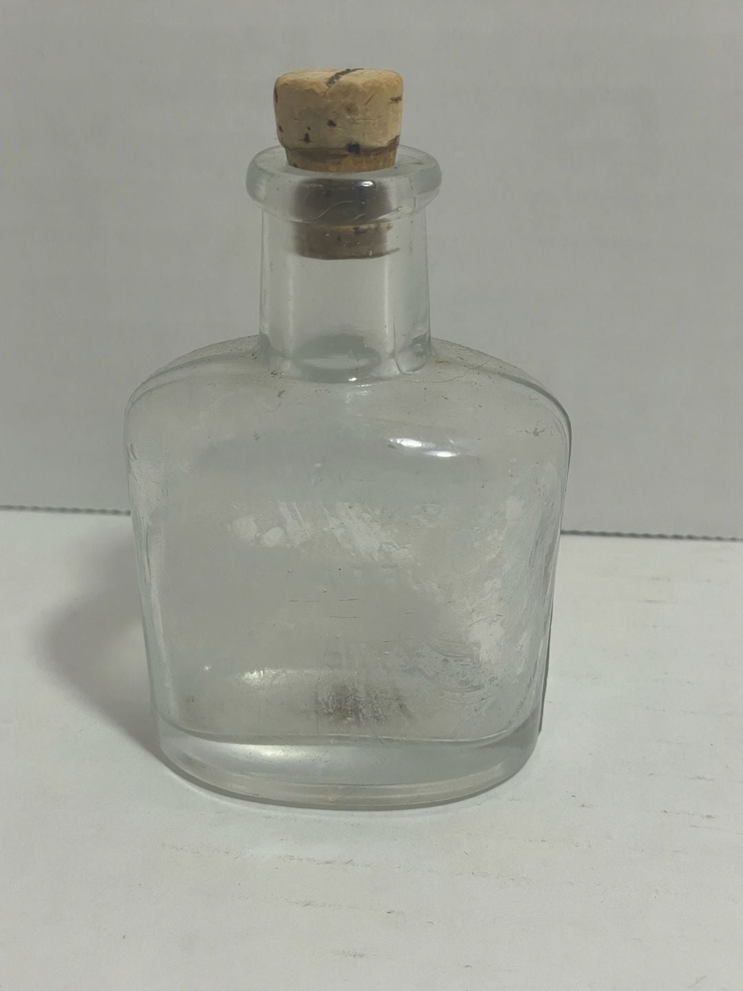 Vintage Larkin Co. Buffalo Clear Glass Apothecary Bottle 2