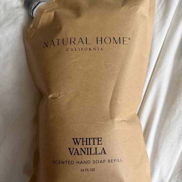 Sand + Fog Natural Home California White Vanilla Scented Hand Soap Refill 34 fl oz