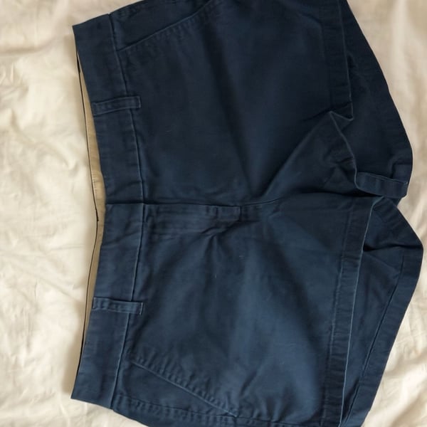 J.Crew Women's Navy Blue Chino Shorts