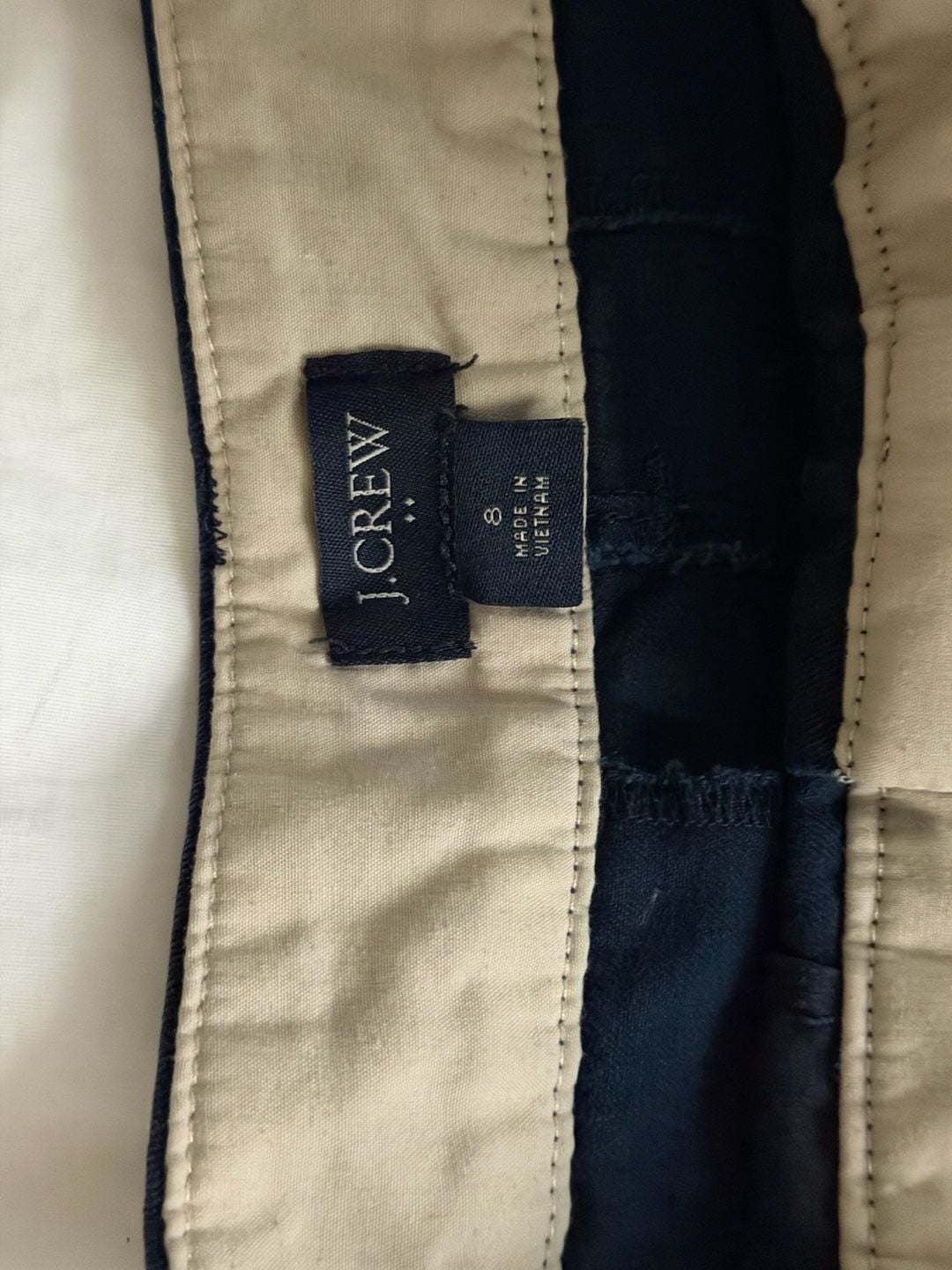 J.Crew Women's Navy Blue Chino Shorts 2