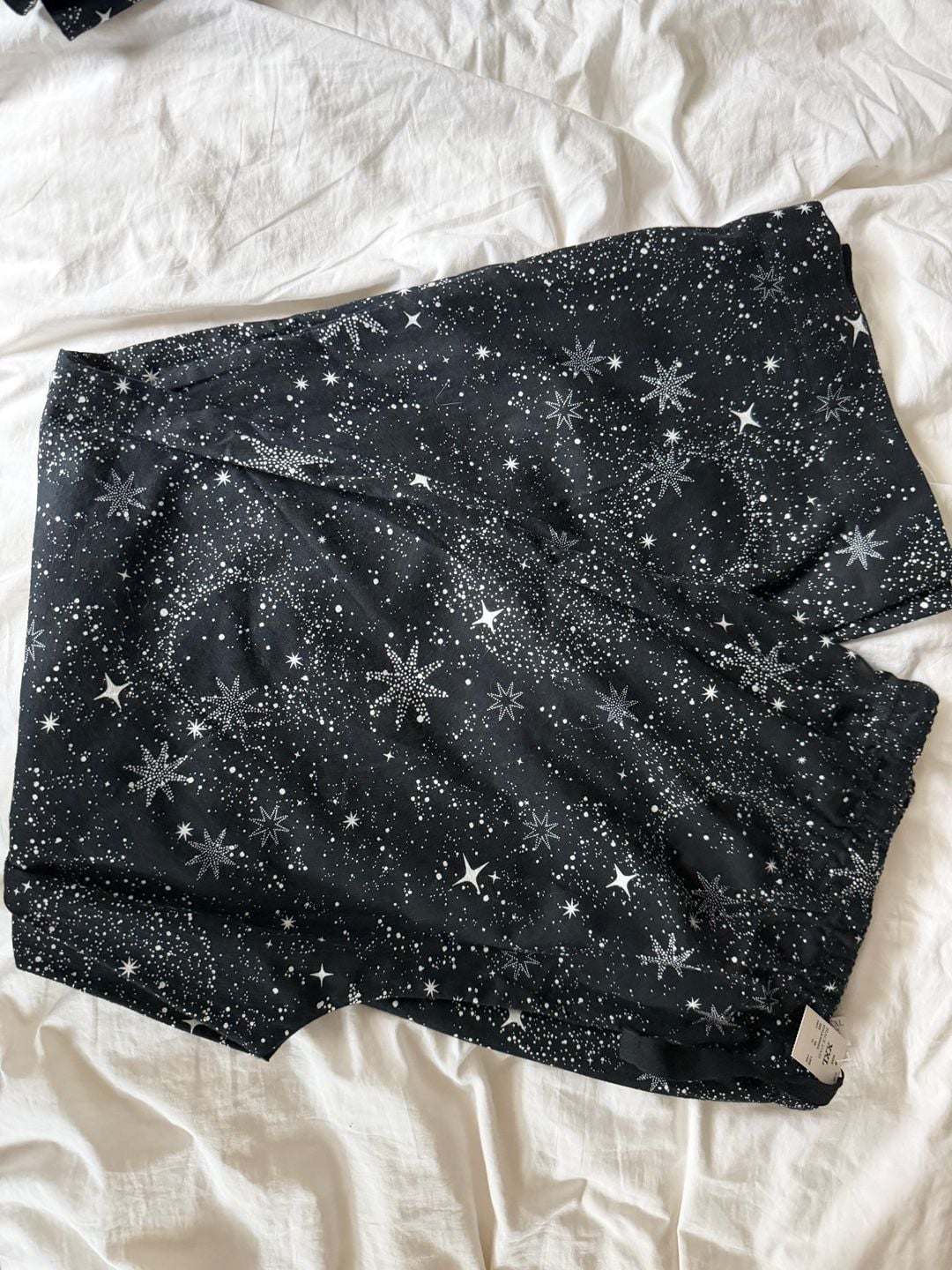 Stars Above Perfectly Cozy Flannel Star Print Pajama Set 3