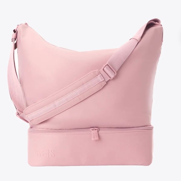 BEIS The Crescent Weekender Travel Bag  (aka Day Tripper) in Pink
