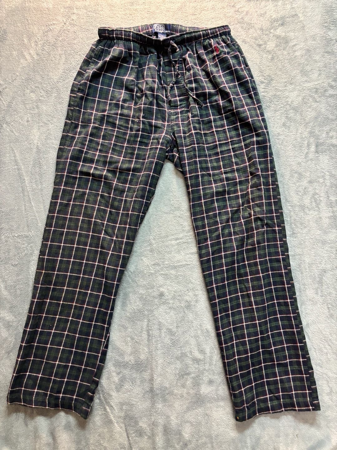 Polo Ralph Lauren Men's Plaid Flannel Drawstring Pajama Pants 2