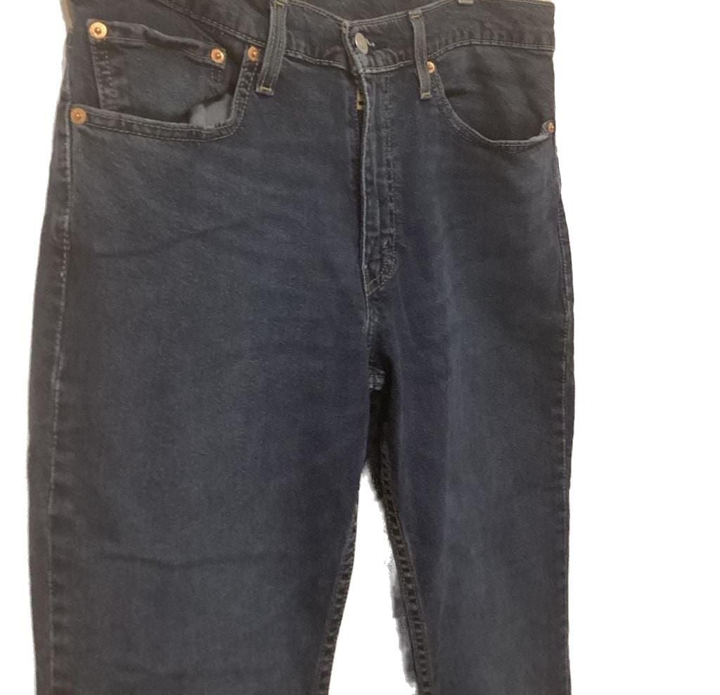 Levi's 511 Jeans Men’s 34X29 Blue Dark Wash Straight Slim Fit Stretch Workwear 3