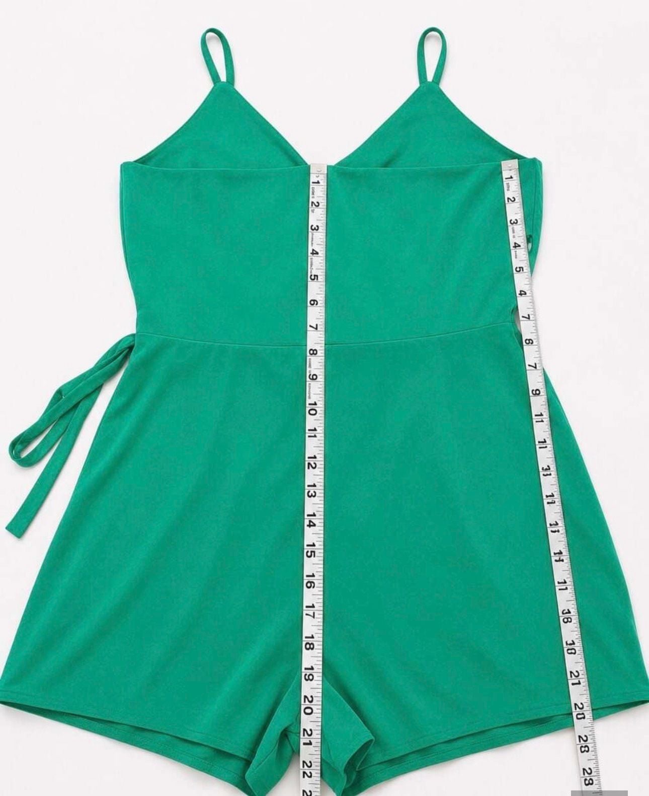 Naked Zebra Romper Bundle Women’s Medium Black & Kelly Green Wrap Tie Summer 11