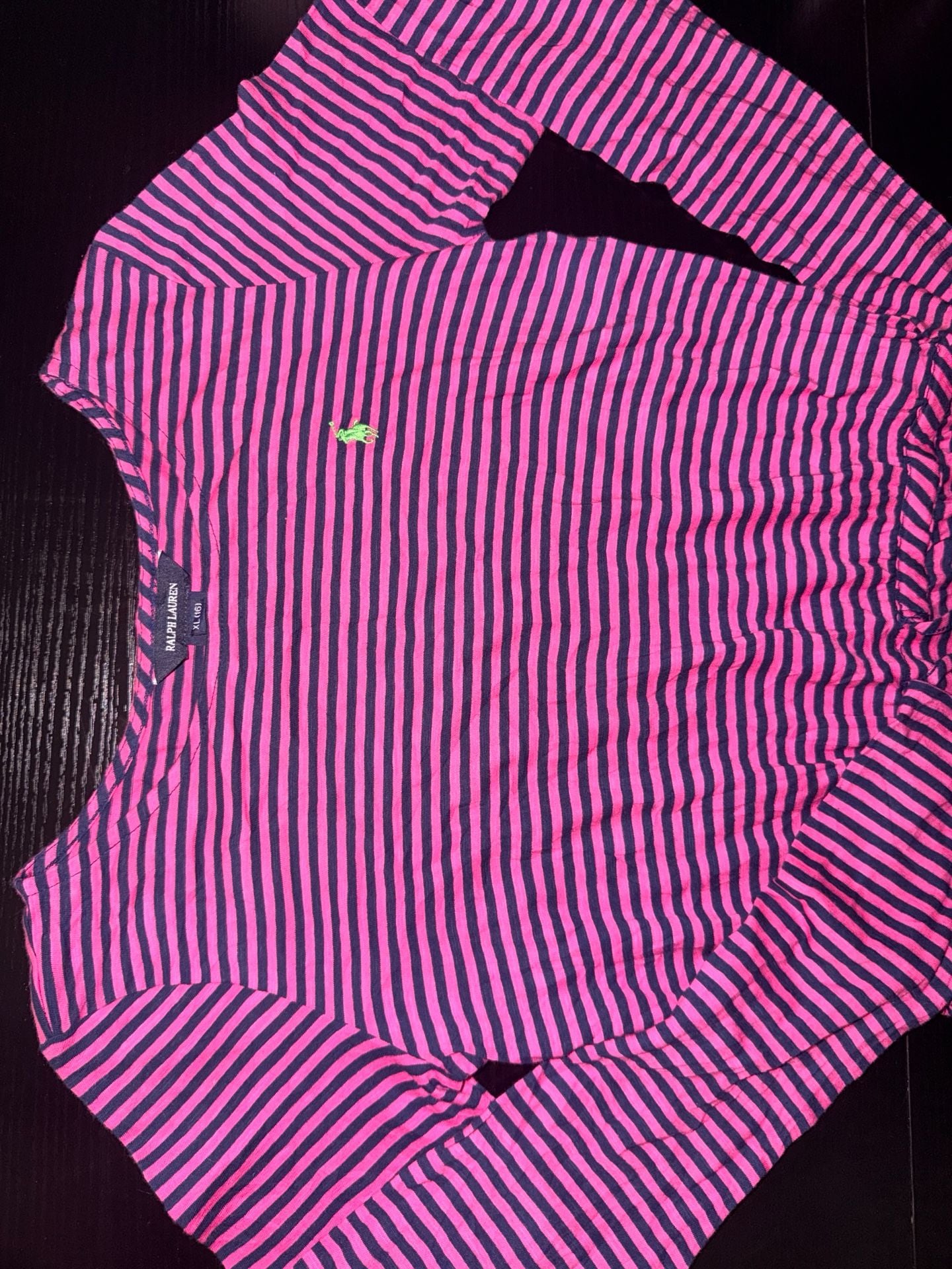 Ralph Lauren Long Sleeve Striped Drawstring Casual Dress 4