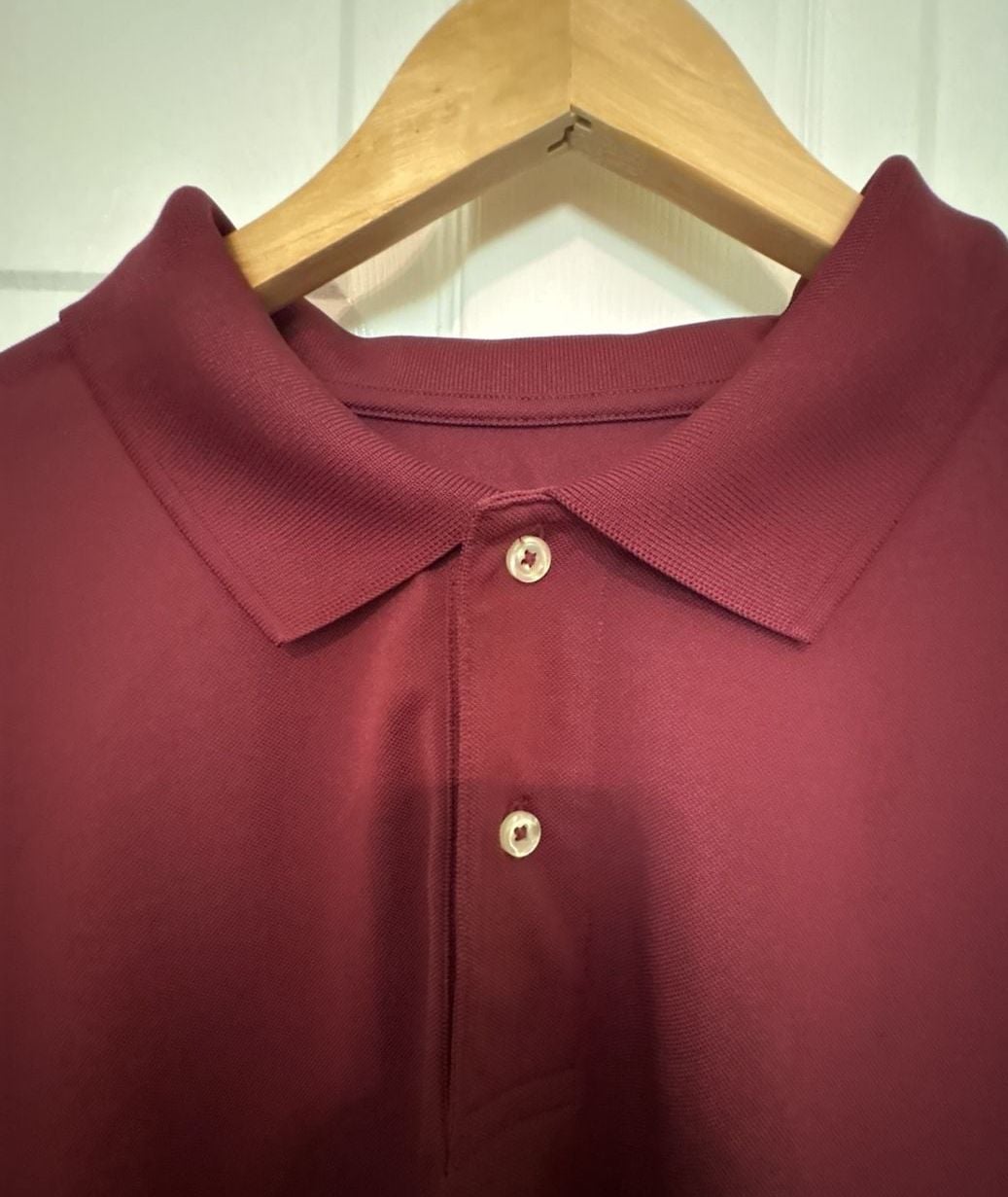 EUC Lands' End Outfitters Men's Solid Short Sleeve Performance Polo Shirt, XL 3