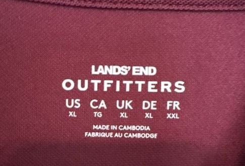 EUC Lands' End Outfitters Men's Solid Short Sleeve Performance Polo Shirt, XL 4