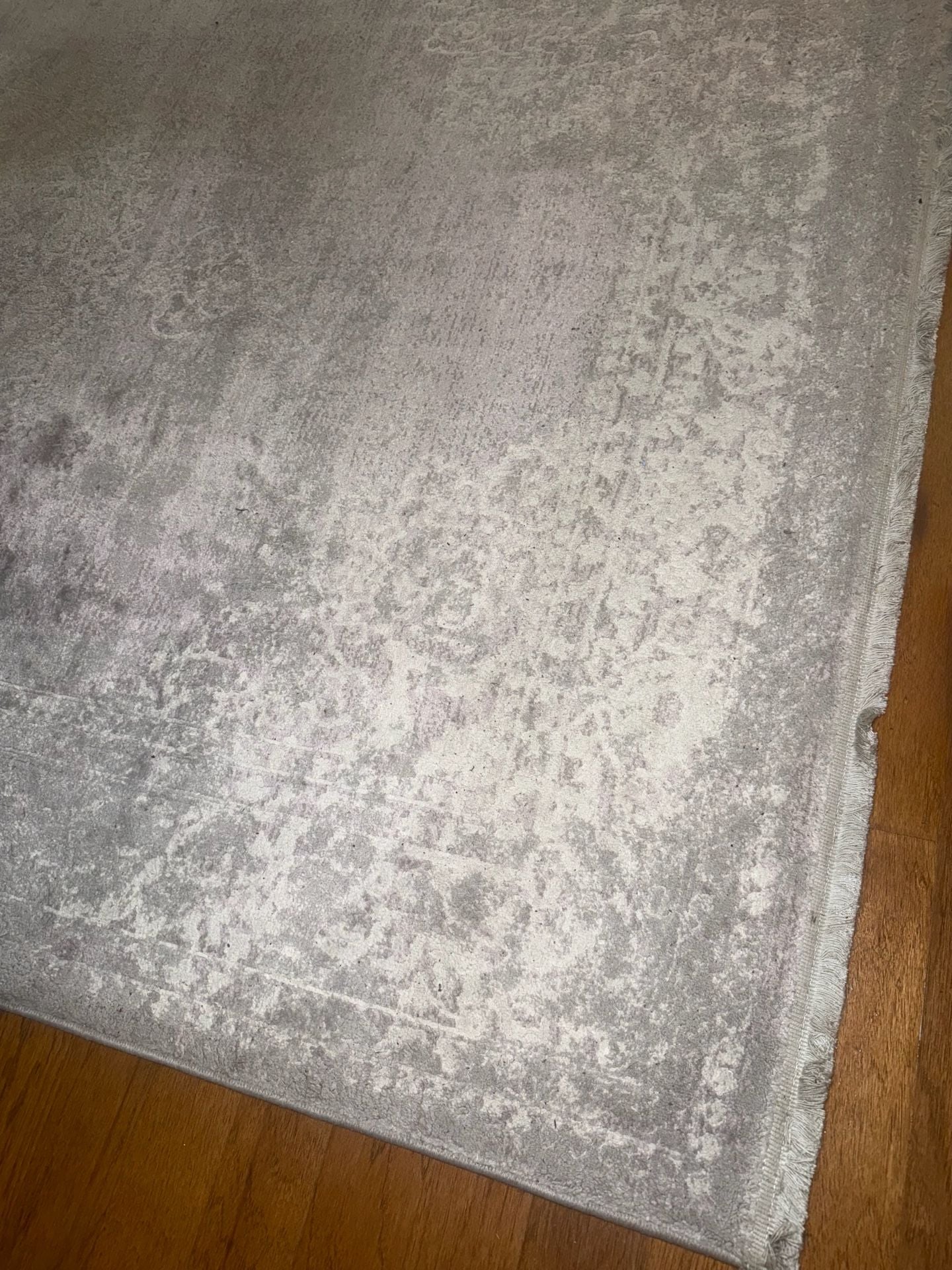 Unique Loom New Vintage Collection E400B-RPV31 Medallion Area Rug, 5'x8', Grey 3