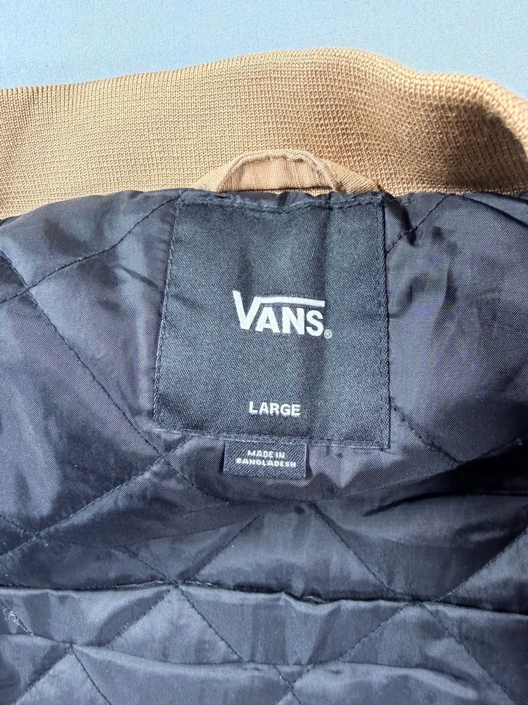 Vans Lizzie Armanto Quilted Canvas Utility Vest - Burro Brown 7