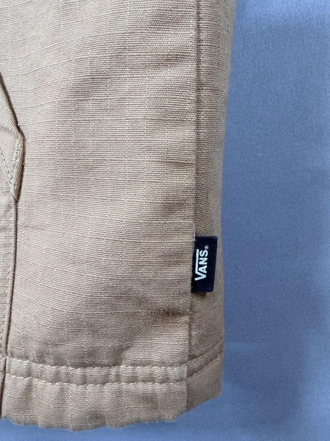 Vans Lizzie Armanto Quilted Canvas Utility Vest - Burro Brown 8