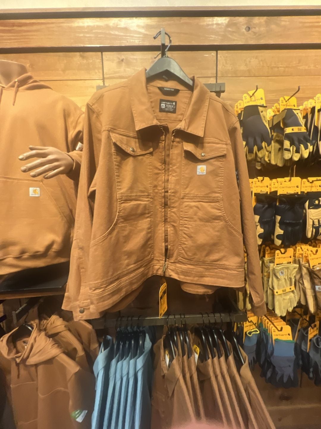 Carhartt Men's Rugged Flex Relaxed Fit Duck Berwick Jacket 1