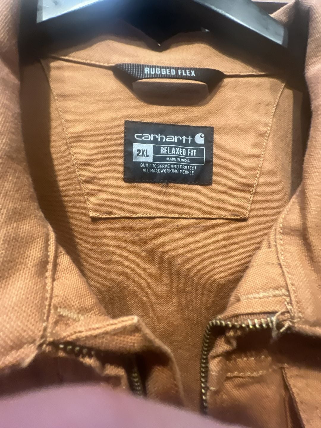 Carhartt Men's Rugged Flex Relaxed Fit Duck Berwick Jacket 2