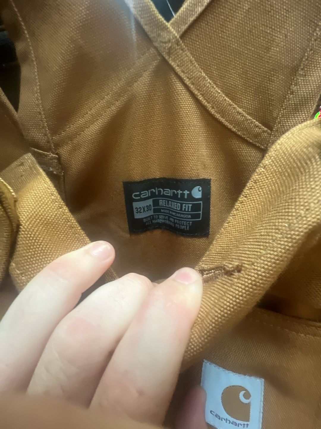 Carhartt Relaxed Fit Duck Bib Overalls 2