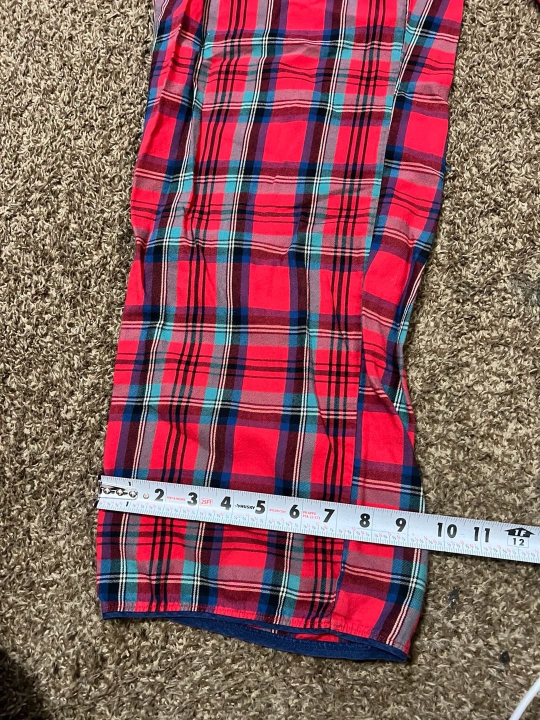 Victoria's Secret Women's Plaid Flannel Pajama Set 3