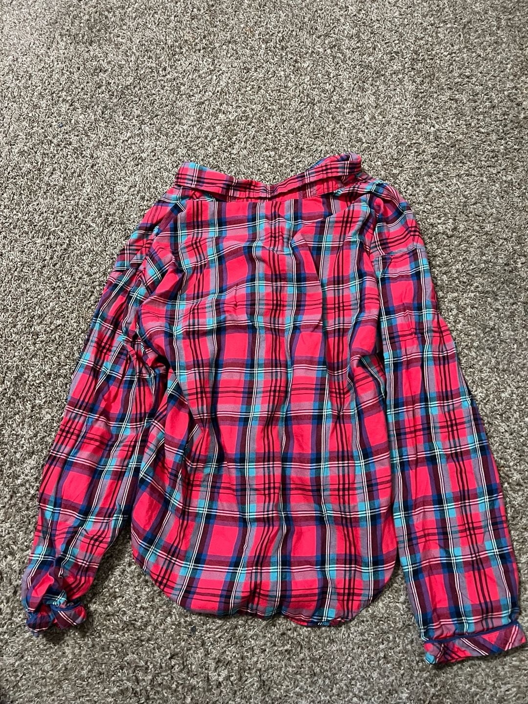 Victoria's Secret Women's Plaid Flannel Pajama Set 7