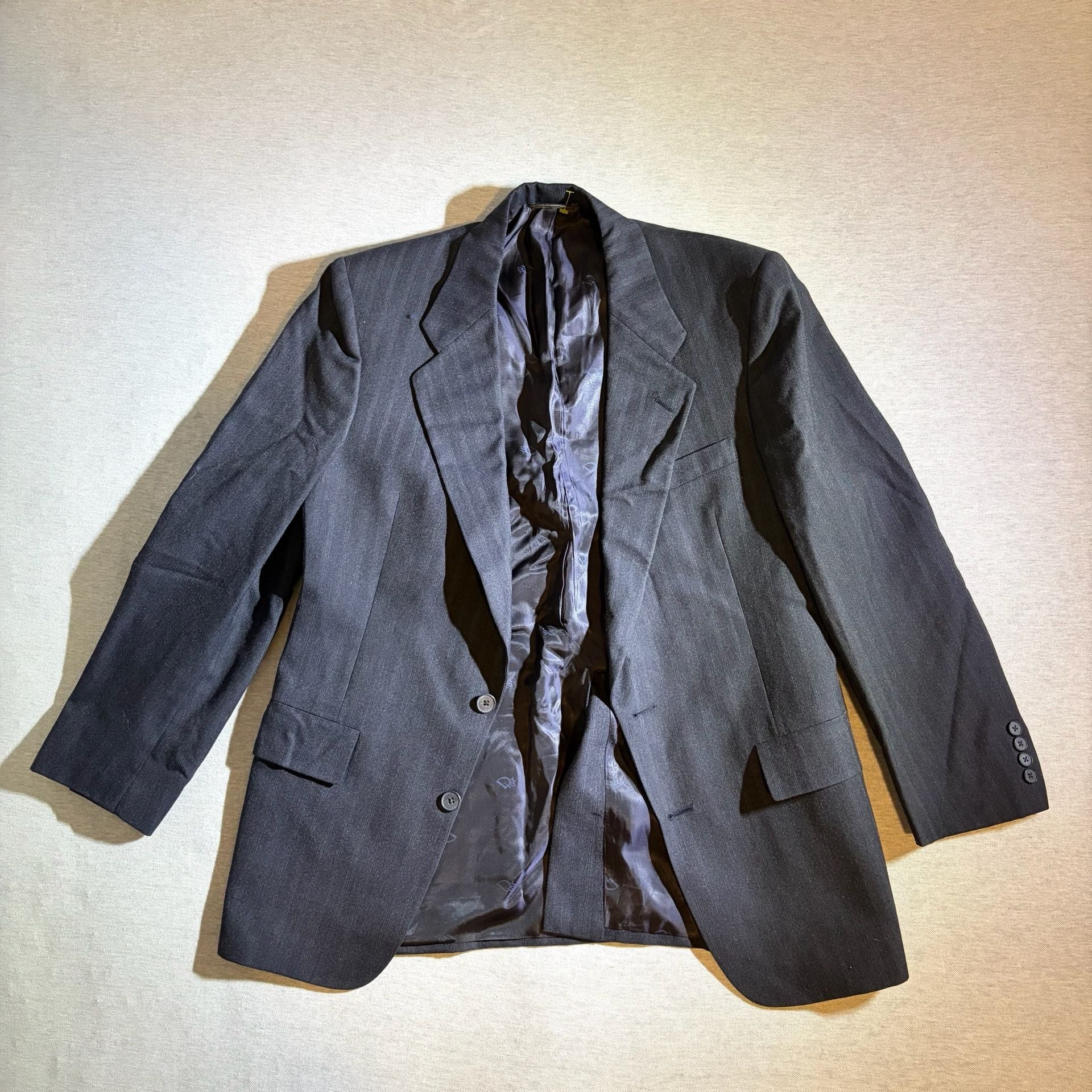 Christian Dior Monsieur Dillard's Vintage Pinstripe Blazer Sport Coat 1