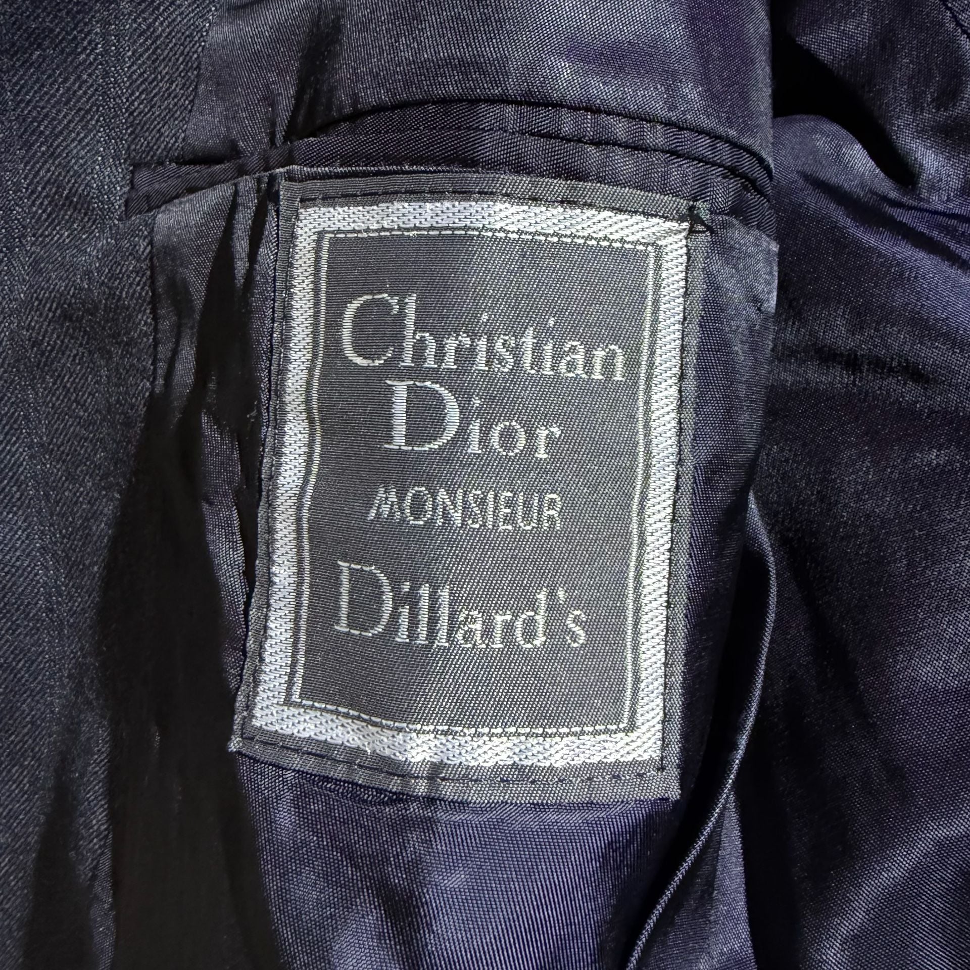 Christian Dior Monsieur Dillard's Vintage Pinstripe Blazer Sport Coat 2