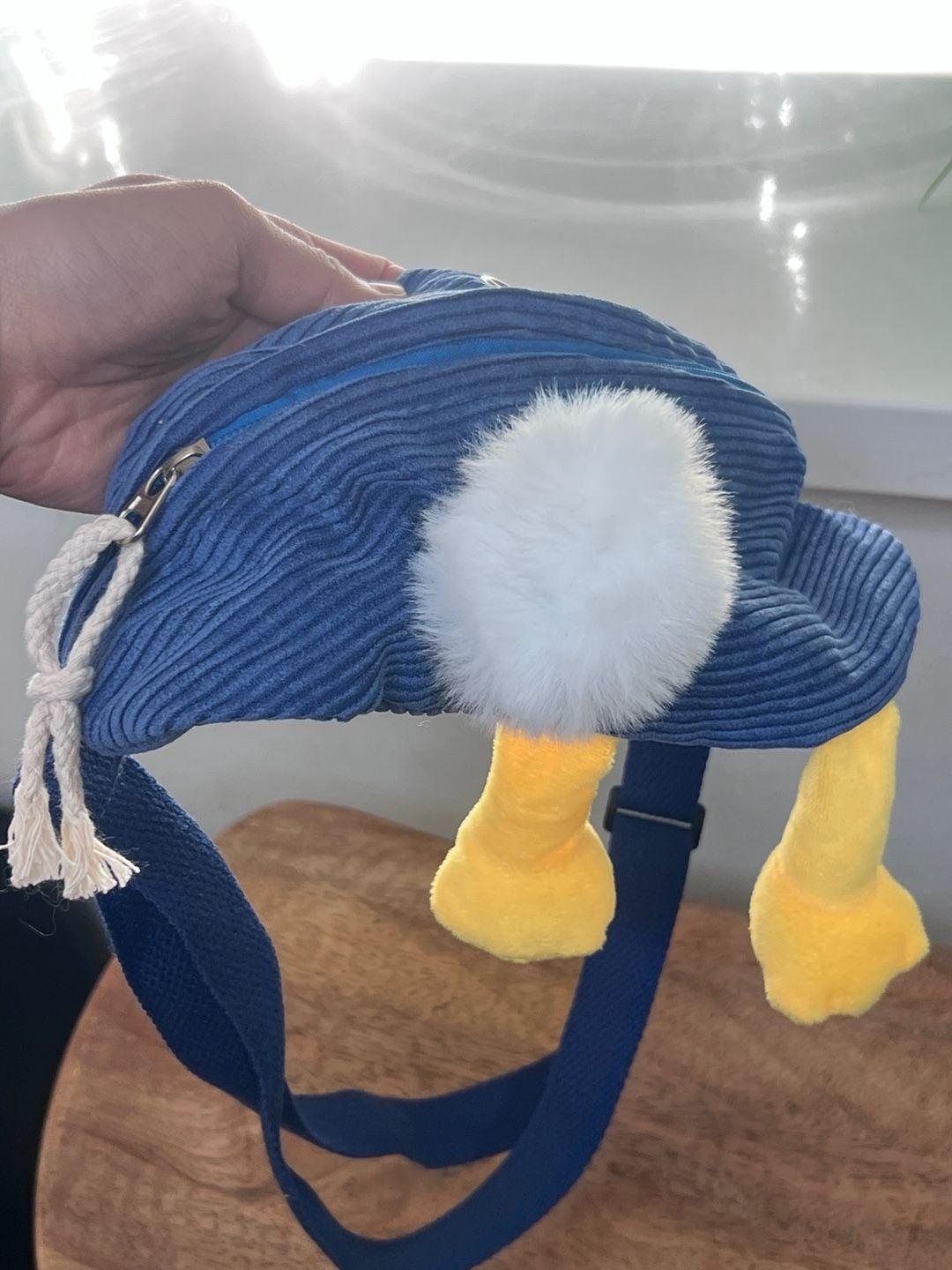 Duck Design Fanny Pack Crossbody Waist Bag cute McDonald duck Disney inspired 6