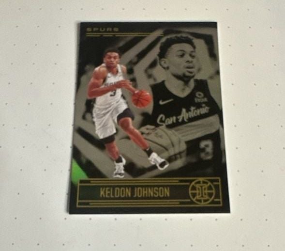 2020-21 Panini Illusions Bronze Keldon Johnson San Antonio Spurs #6 2