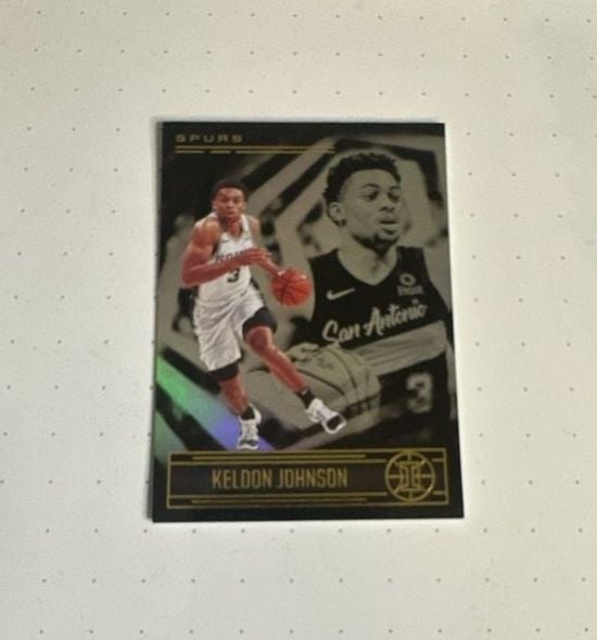 2020-21 Panini Illusions Bronze Keldon Johnson San Antonio Spurs #6 4