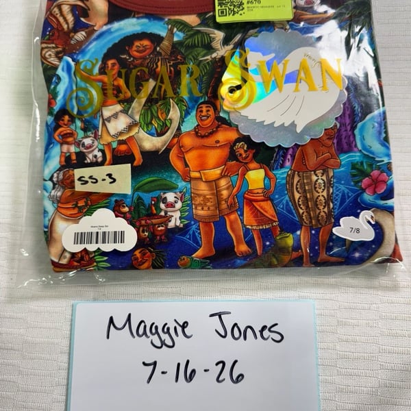 Sugar Swan Disney Moana Print Sleep Set
