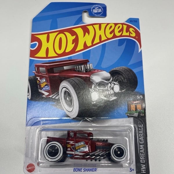 Hot Wheels Bone Shaker, HW Dream Garage 3/5 [red] 60/250