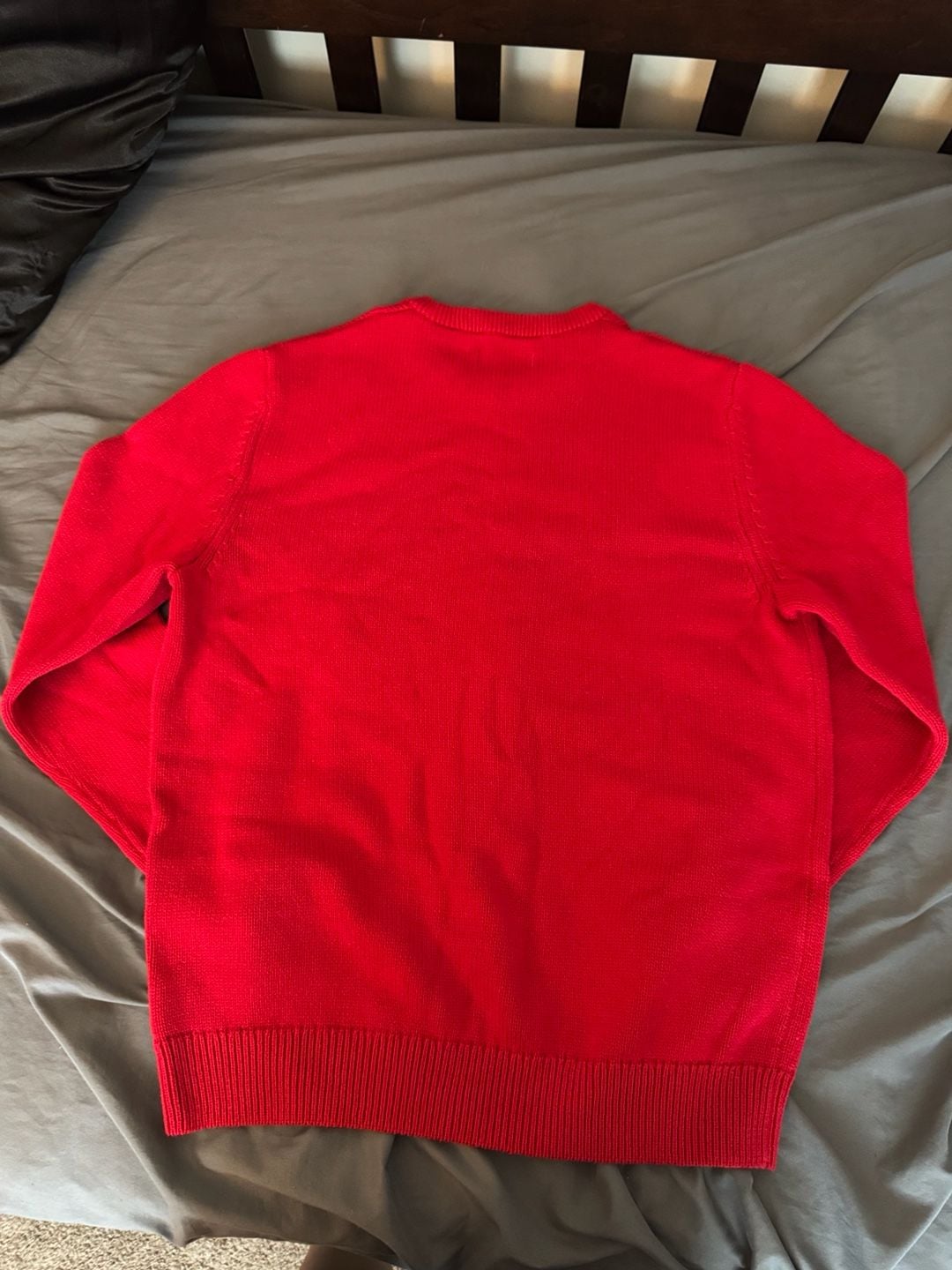 Chaps Men's Solid Crewneck Pullover Cotton Sweater 4