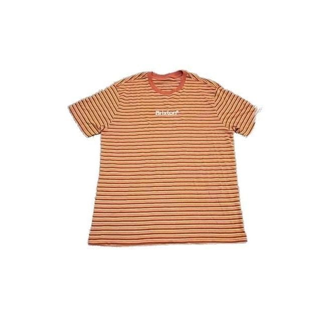Brixton Tailored Fit Striped T-Shirt 2