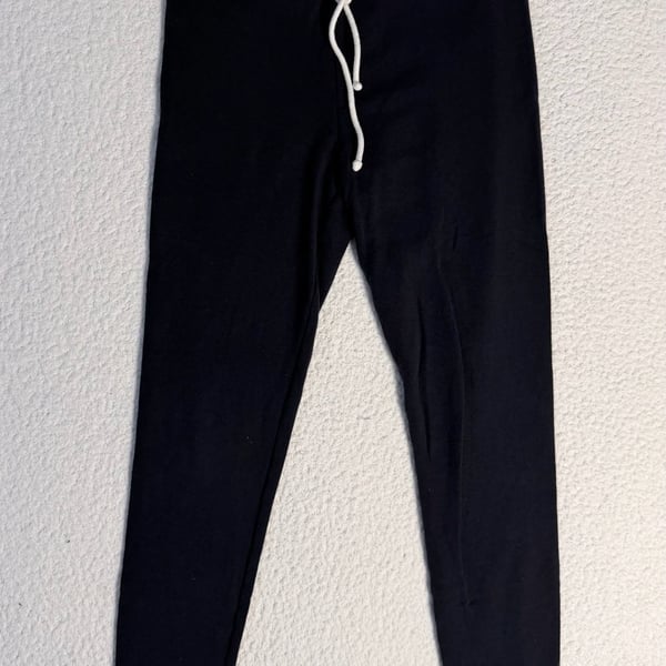 Abercrombie & Fitch Women's Ribbed Waistband Drawstring Leggings