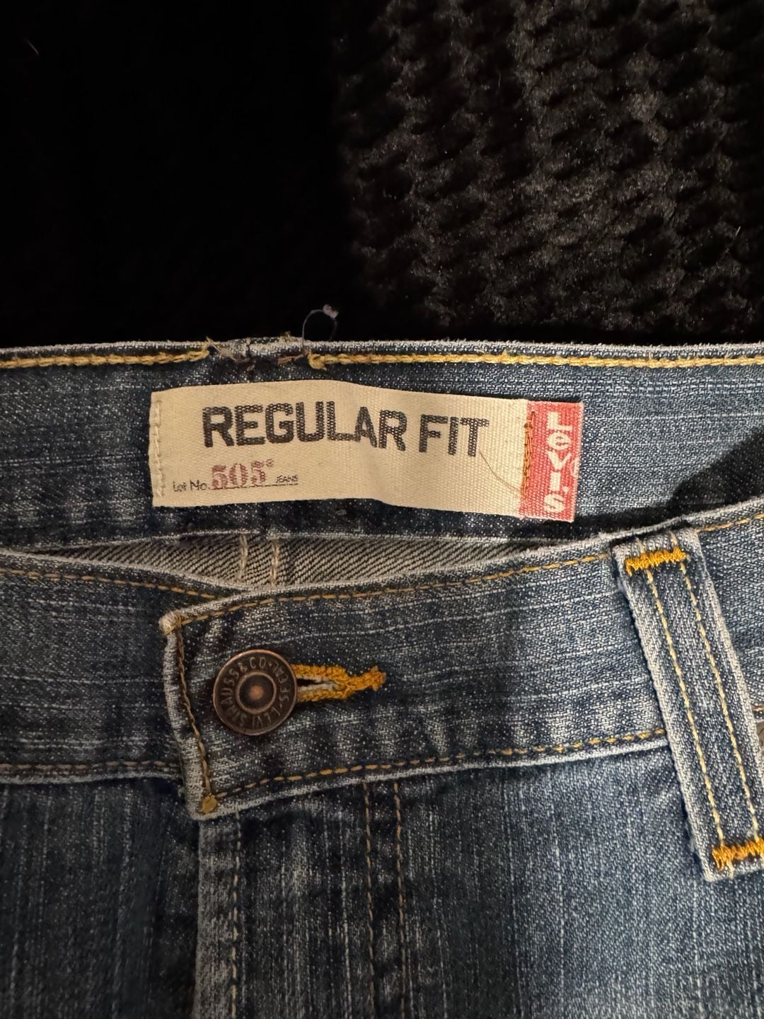 Levi's 505 Regular Fit Straight Leg Jeans 3