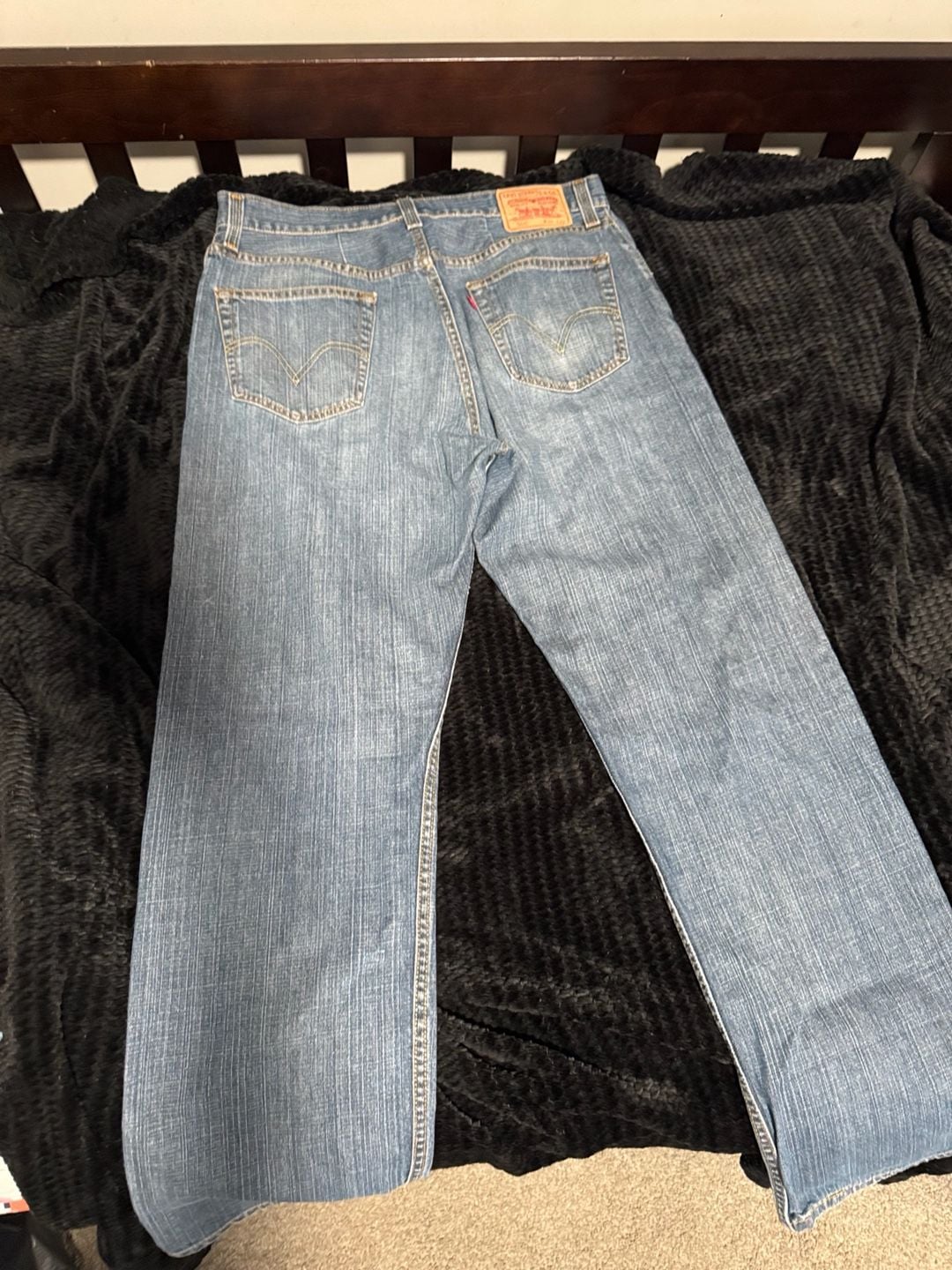 Levi's 505 Regular Fit Straight Leg Jeans 4