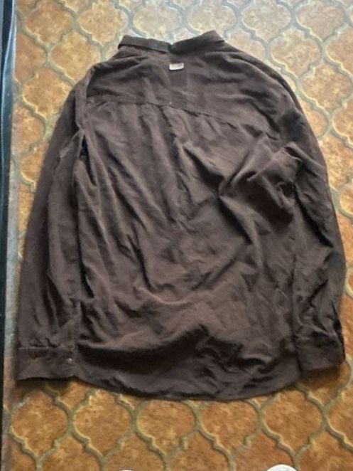 Volcom Workwear Corduroy Long Sleeve Button-Down Shirt 4