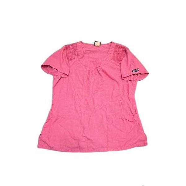 Cherokee Scrubs Pink Short Sleeve Uniform Top