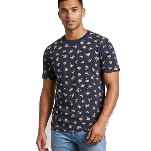 PS Paul Smith Organic Cotton Palm Tree Print T-Shirt XL