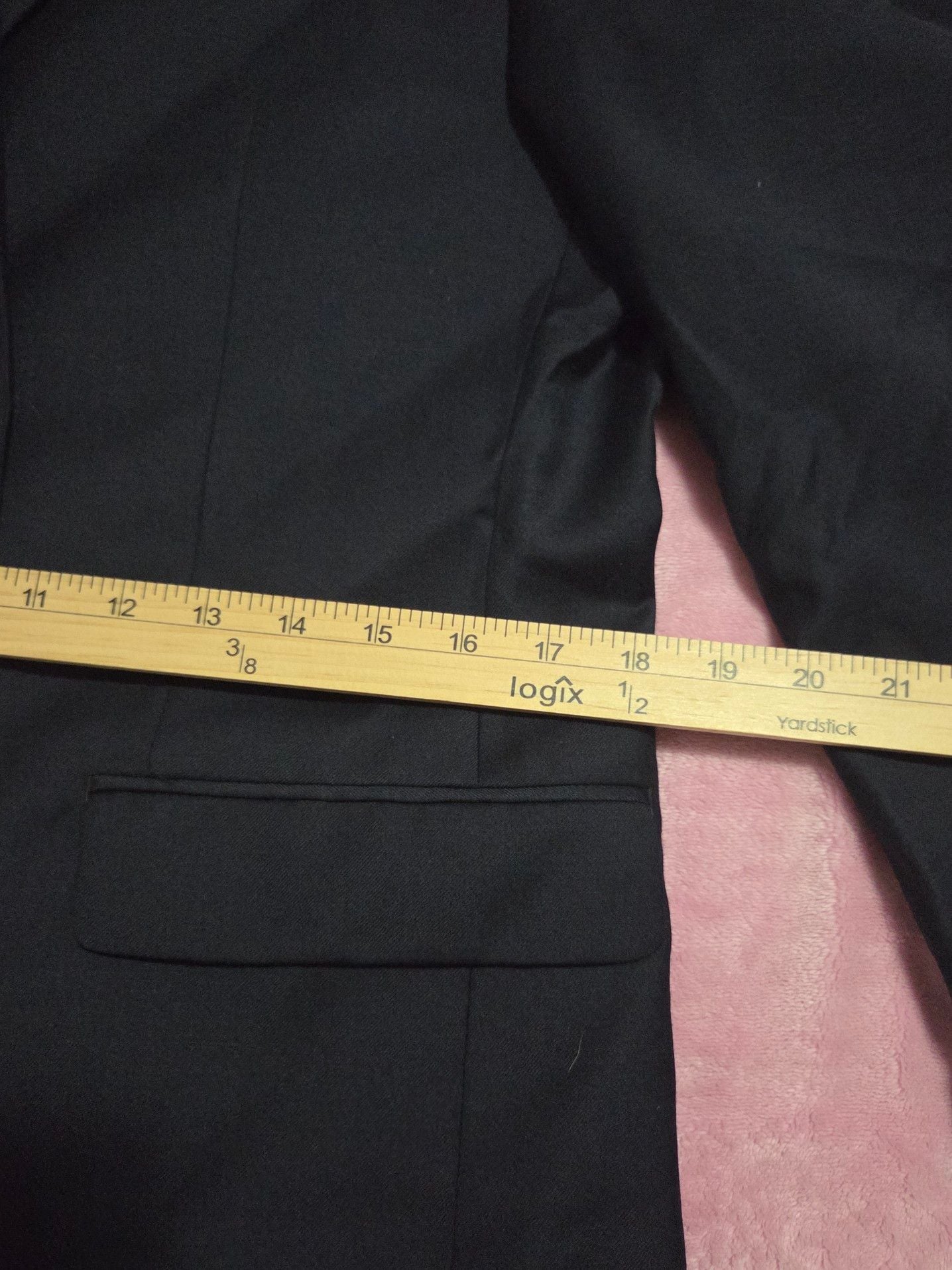 Lauren Ralph Lauren Classic Navy Two-Button Blazer Sport Coat with Gold Crest Buttons 10