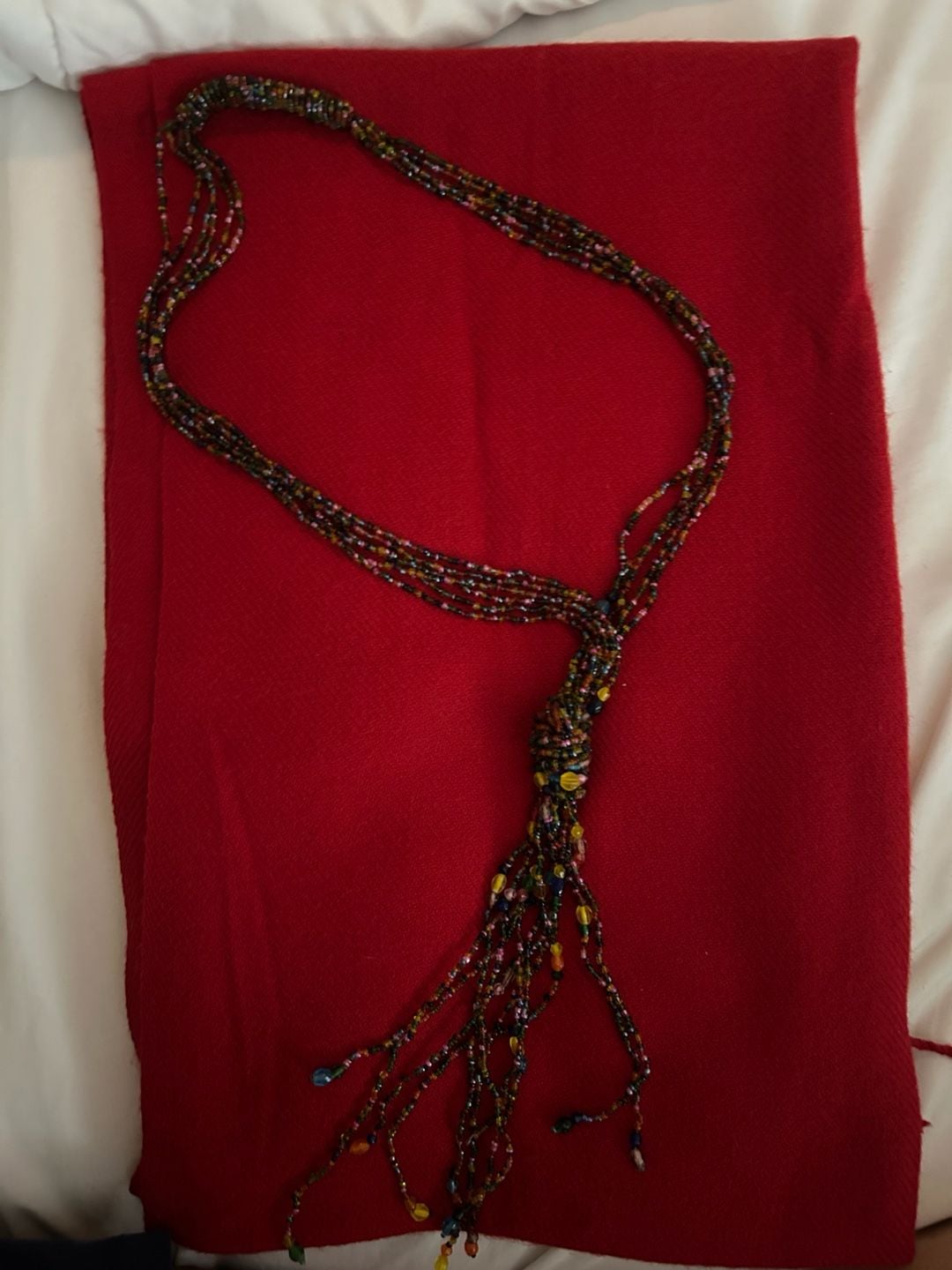 Joan Rivers Torsade Multi-Strand Czech Glass Seed Bead Necklace 2