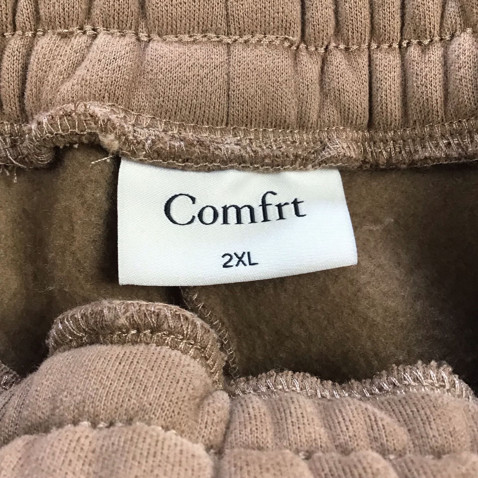 Comfrt Wide Leg Sweatpants Affirmation Collection Volume 9 Tan Brown Size 2XL 7