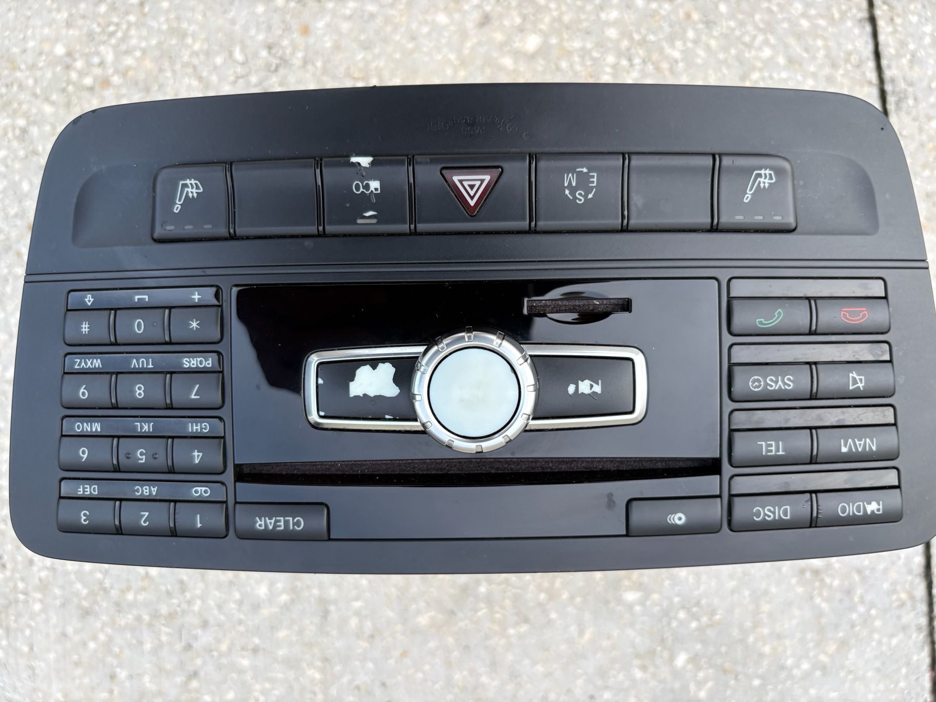 Mercedes-Benz Head Unit High US Changer Audio Navigation Radio A2469004812 2
