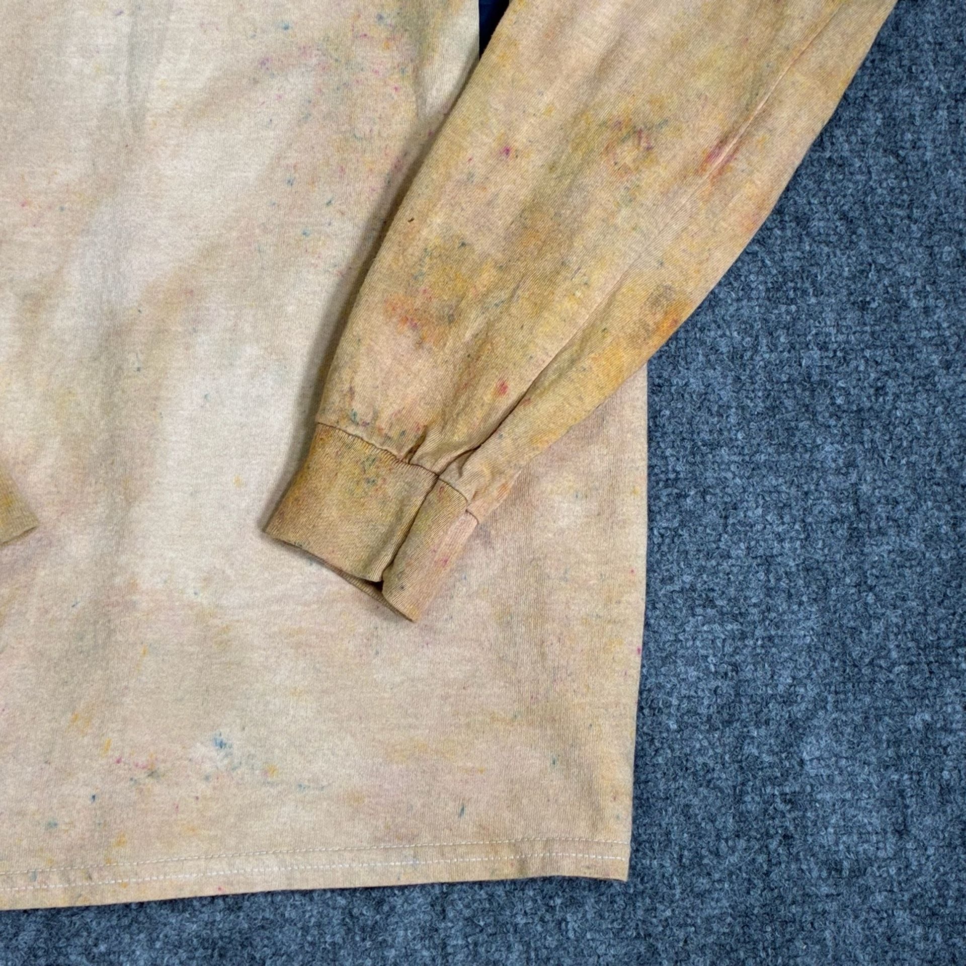 A-COLD-WALL* Long Sleeve Graphic Print T-Shirt with Distressed Acid Wash Effect 13