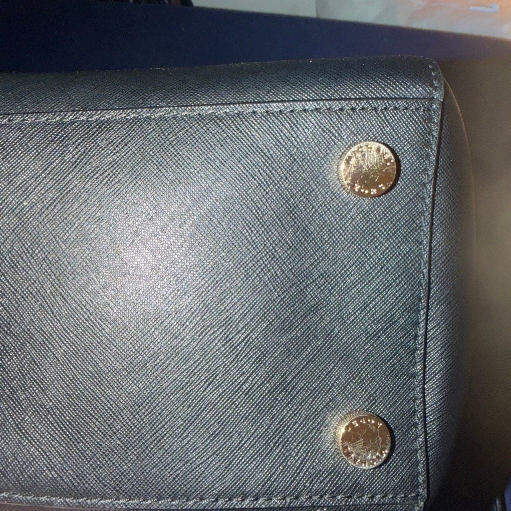 Michael Kors Saffiano Leather Dome Satchel Bag 7