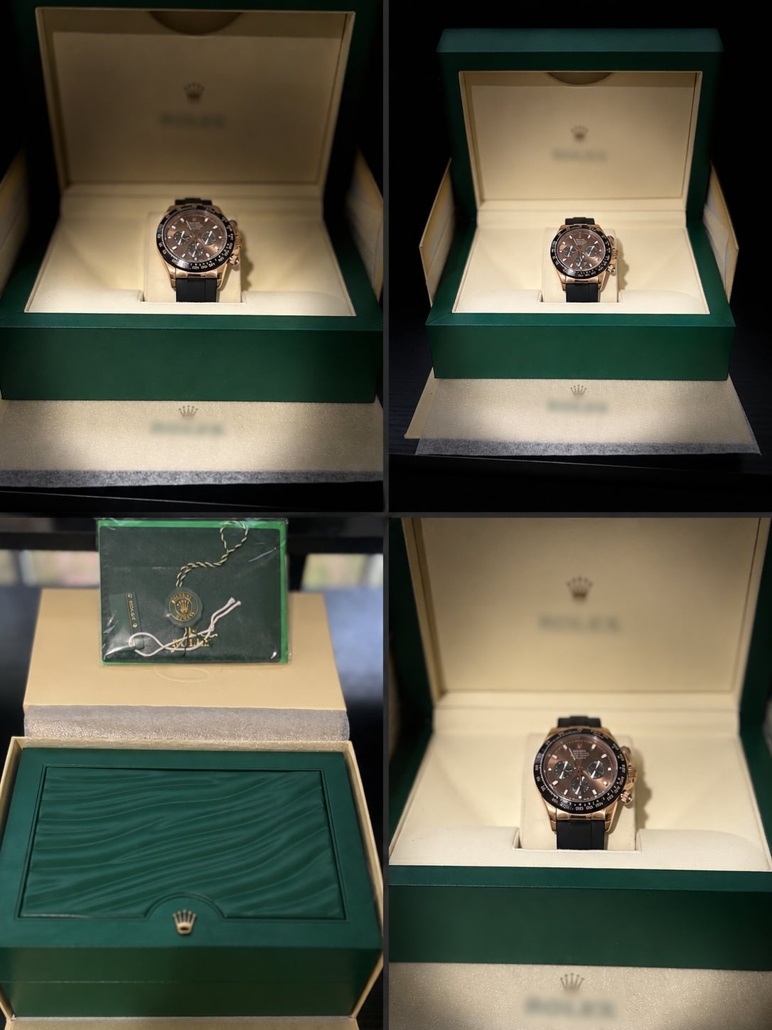 Rolex Daytona 116515LN Everose Gold with Chocolate Dial and Oysterflex Bracelet Replica 1