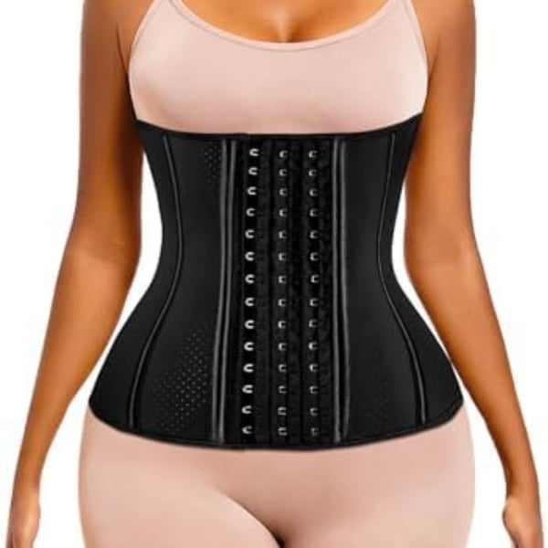 YIANNA Breathable Underbust Latex Waist Trainer Cincher